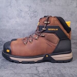 CATERPILLAR Excavator Superlite Waterproof‎ Work Boots Mens 14 Composite Toe